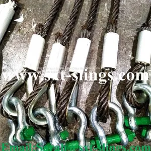 Ungalvanized Steel Wire Rope Slings Supplier 6*37+IWRC thumbnail-2