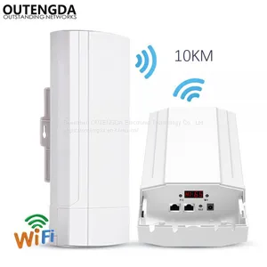 900Mbps 5G Outdoor CPE Router PTP 10KM Range Wi-fi Access Point WDS Wireless Wifi Bridge Extender Wifi Repeater For IP Camera thumbnail-2