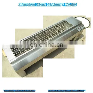 Automatic Satay Skewer Grill Machine / Charcoal Rotary Kebab Grill Roaster thumbnail-2