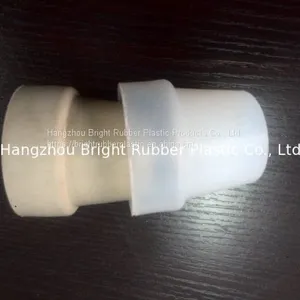 Oil Resistant, Water Resistant and Chemical Resistant White Natural Rubber Rubber Stoppers thumbnail-3