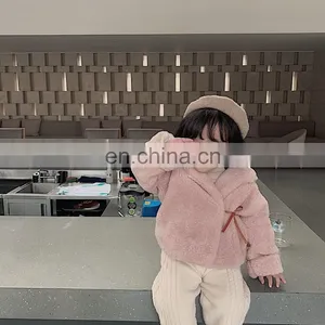 3352/Newest Winter Warm Cony Hair Thicken Jacket With Fleece High Quality Wholesale Kids Coats thumbnail-6