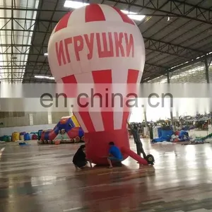 Outdoor Advertising Inflatables Promotional SALE Banner 5m Rainbow Inflatable Air Balloon for Shop thumbnail-3
