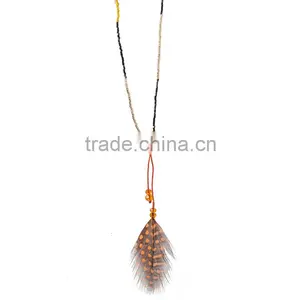 2016 Hot Wholesale Beaded Tassel Necklace, Small Beads Necklace thumbnail-4