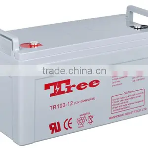 AGM Battery 12v 100ah Sealed Lead Acid Deep Cycle Ups Battery thumbnail-1