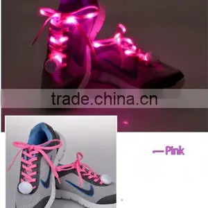 2016 Gift LED Shoe Laces Light Flashing Shoelaces Flat Laces Fashion Creative Gift thumbnail-5