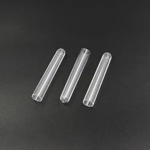 Cheap Price 5ml 10ml 25ml 50ml 100ml Flat or Round Bottom Clear Plastic Lab Test Tube thumbnail-2