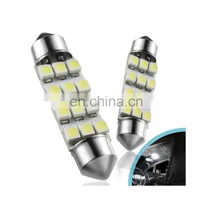 Dimmable Remote Led Bulb Dome V Led Light Bulb Led Bulb With Cover For Car - 41Mm 42Mm Festoon 1.72 Inch Interior Lights 6000K thumbnail-1