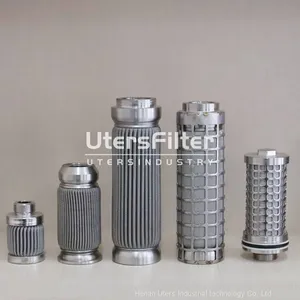 030-DH-100-D-V 060-DH-100-D-V UTERS Replace of HYDAC High Temperature and High Pressure Resistant Stainless Steel Welded Filter Element thumbnail-1