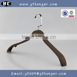 HA6970 Fashionable Purple Rubber Coating Custom Branded Coat Hanger Supplier's Choice thumbnail-6