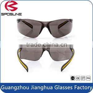Patented Safety Glasses Shatterproof Eye Protection Rubber Temples Scratch Resistant Lenses For Welding Wookworking Hunting thumbnail-3