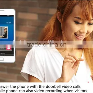 Anti-theft Motion Detection Alarm Function IP WIFI Video Door Phone Support Video Calls When Visitors Press the Doorbell thumbnail-2