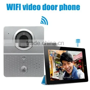 Smash Hit Wireless Wifi Video Door Phone With Wireless Door Bell Indoors Rainproof Cover Motion Detection Alarm Function Support thumbnail-4
