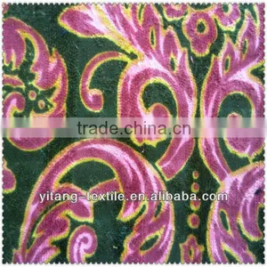 Embossed Cotton Spandex Velvet Fabric thumbnail-1