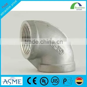 304 Stainless Steel Elbow A234 WPB Welding Pipe Fitting thumbnail-1