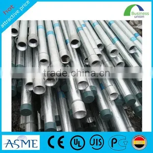 Pre Galvanized Steel Pipes Tubes/pre Galvanized Welded Pipe thumbnail-6
