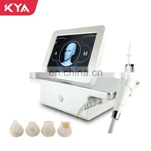 Gold RF Fractional Microneedle Machine Wrinkle Stretch Mark Removal Instrument Skin Tightening Whitening Beauty Device thumbnail-1