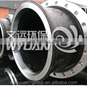 HDPE Dredger Pipes Manufactured and Welded With Two Flang for Off Shore thumbnail-1
