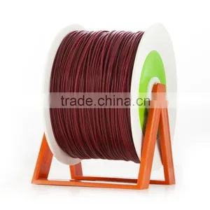 Pla 3d Printer Material Bordeaux Filament With the New Spool Convertible Into a Coat Hanger. Spool Holder Included. thumbnail-2