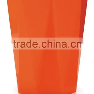 High Quality Diamond Shape Wholesale Novelty Home Plastic Trash Can thumbnail-1