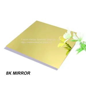 Cold Rolled 201 304 410 430 2b Ba No. 4 Hl 6K 8K Mirror Finished Stainless Steel Sheet for Decorative Building Material thumbnail-2