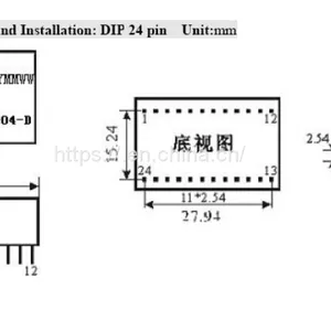 0-5V to 4-20mA Converter 4-20mA to 0-10V IC Isolation Amplifier IC Isoem U (A) -P-O-S Series thumbnail-5
