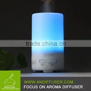 50 ml Portable Ultrasonic Car USB Mini Aroma Diffuser Air Humidifier Purifier LED Lonizer Aromatherapy Essential Oil Diffuser thumbnail-1