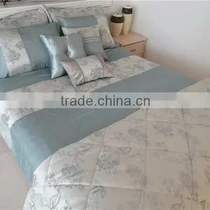 Aqua Handmade Patched Jacquard Comforter thumbnail-4