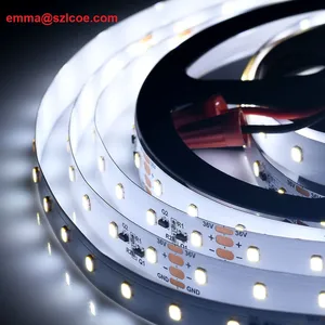 High Lumen DC36V 2835 SMD Flexible LED Strip 64leds/m 30m per Reel Warm White White Flex Led Strip thumbnail-5