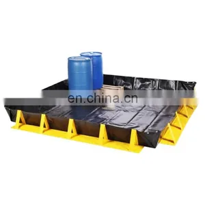 Custom Portable Environmental Protection Liquids Water Oil Spill Containment Berm thumbnail-1