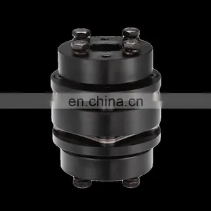 DLZ S45C Steel Customized Ferroalloy Double Disk- Type Flexible Coupling Disc Coupling With Locking Assembly thumbnail-1