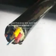 Power Cable 3-core 1.0/1.5/2/3.0+ 4-core Single-mode Optical Fiber Anti-seawater Cable Underwater Floating Cable thumbnail-1