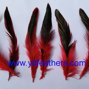 Half-Bronze Rooster/Cock/Coque Schlappens Feather for Wholesale From China thumbnail-1