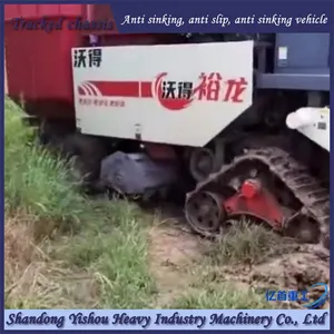 Corn Harvester Modified With Half Track Anti-skid and Anti Sinking thumbnail-3