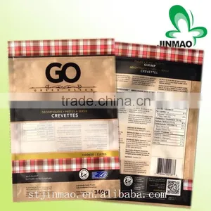 Custom Printing Plastic Snack Food Packaging Bag With Ziplock thumbnail-1