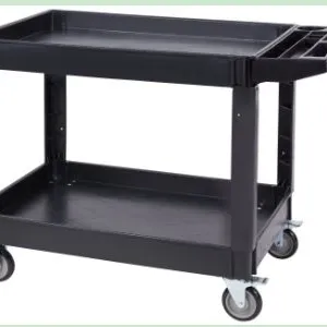 PP Mateial Plastic Heavy Duty Tub Cart Tool Hand Trolley thumbnail-1