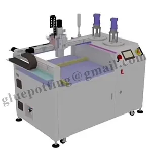 AB Adhesive Sealant Mixing System Potting Filling Dispensing Machine AB Glue Mixer Dispenser With Oven Curing thumbnail-4