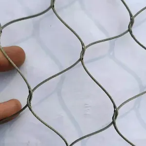 Anti-Corrosion 316L Stainless Steel Wire Rope Mesh Protective Nets for Ship Decks thumbnail-3