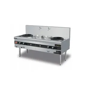 KuaiChu Double Burner & Double Warming Natural Gas Stove thumbnail-1