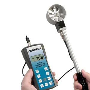 OMEGA HHF142B Wind Speed Meter. thumbnail-1