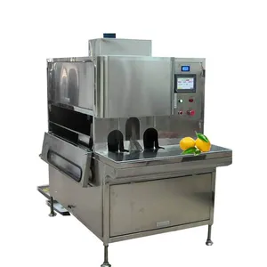 Factory Industrial PLC Full Automatic Apple Kivi Mango Peel Skin Removing Equipment Orange Lemon Peeler Fruit Peeling Machine thumbnail-1