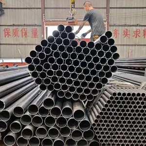 ASTM ERW A36 A53 A106 S235jr S355jr API 5L Welded Round Carbon Steel Tube thumbnail-4
