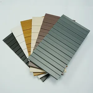 Waterproof Lightweight Steel Carved PU Sandwich Panel Decorative External Wall Insulation Material thumbnail-2