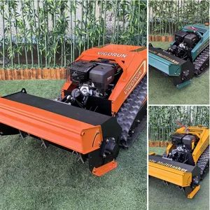MTSK800 Mower for ATV 800mm Cut Slope Crawler Interchangeable Flail Hammer 200m Remote Self Locking for Overgrown Land thumbnail-5