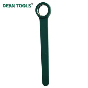 Non-Sparking Straight Box Wrench,Aluminum Bronze Alloy Ring Spanner,Single Box Ring Wrench thumbnail-3