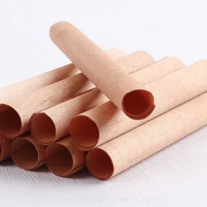 High Quality Wood Tube Candle Wicks Wholesale Aromatherapy Wooden Candle Chips Handmade Modern Design for Candle Making thumbnail-2