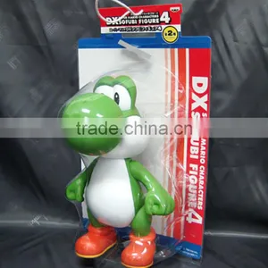 Yoshi Super Mario Cartoon Vinyl Plastic Toys Figure thumbnail-1