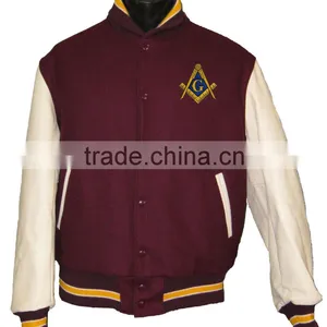 Masonic Embroidery Varsity Letterman Jackets College Jackets thumbnail-1
