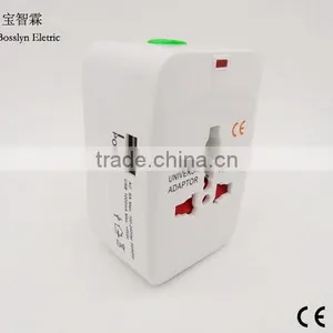 OEM Best-Selling Travel Power Adapter With 2 Usb Charger thumbnail-1