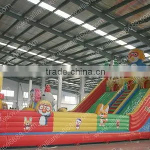 Inflatable Bouncer 14x7m Pororo Big Slide Factory Supply thumbnail-3
