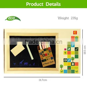 Back to School Wood Small Blackboard Set With Chalks and Dusters thumbnail-3